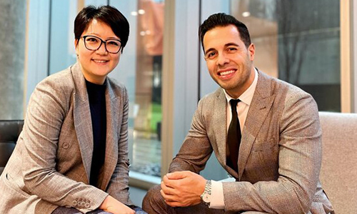 Bliss Hospitality Co-Founders Bonnie Li and Yahya Shakhshir